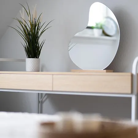 Apartmán Stadtzentrum - 5 Min Messe & Uniklinik - Arbeitsplatz - Bis 6 Personen Essen