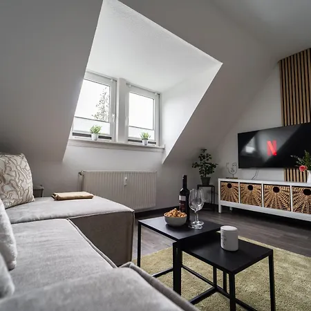 Stadtzentrum - 5 Min Messe & Uniklinik - Arbeitsplatz - Bis 6 Personen