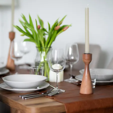 Apartment Im Stadtzentrum / Kueche / Fuer 5 Essen
