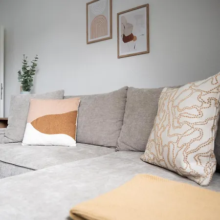 Apartmán Stadtzentrum - 5 Min Messe & Uniklinik - Arbeitsplatz - Bis 6 Personen Essen