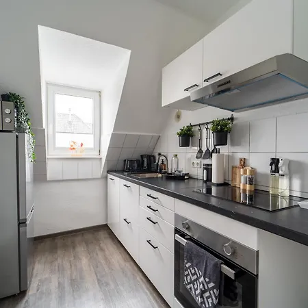 Apartmán Stadtzentrum - 5 Min Messe & Uniklinik - Arbeitsplatz - Bis 6 Personen *