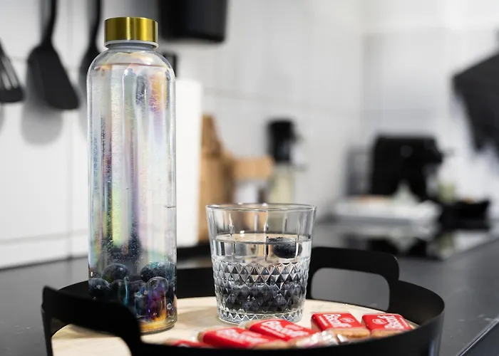 Im Stadtzentrum / Kueche / Fuer 5