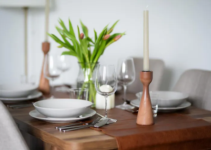 Appartement Im Stadtzentrum / Kueche / Fuer 5 Essen